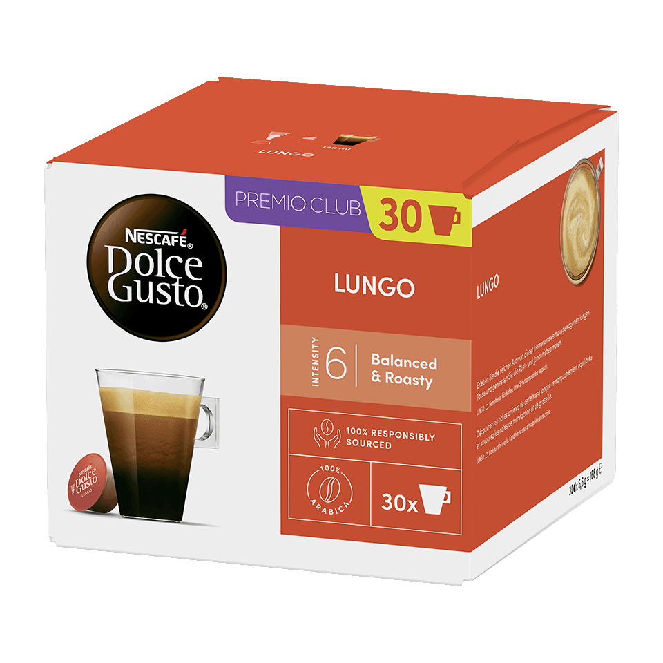 Capsules Dolce Gusto Lungo