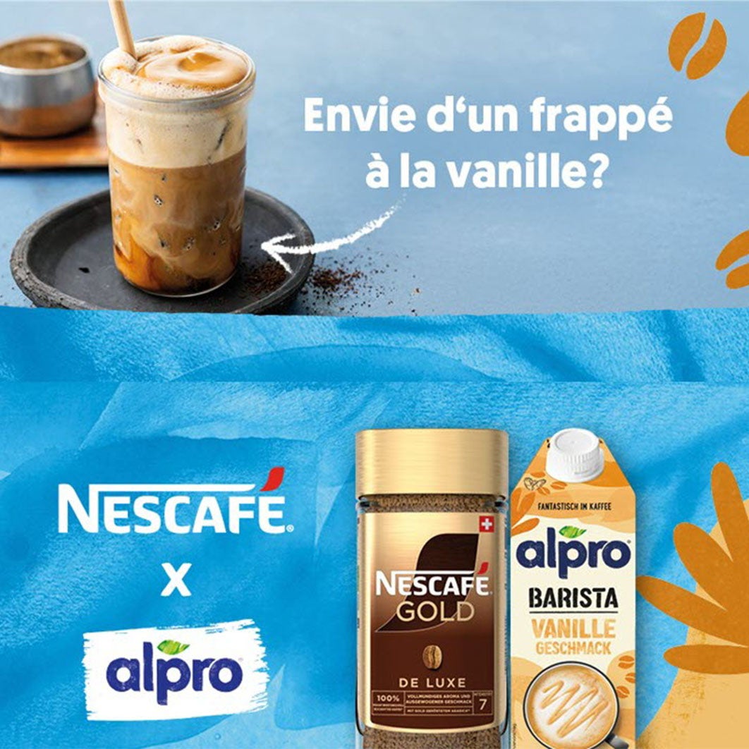 NESCAFÉ x Alpro Vanilla Frappé