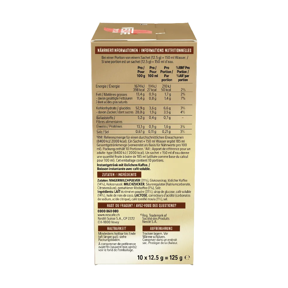 NESCAFÉ® Avec Du Lait Cappuccino