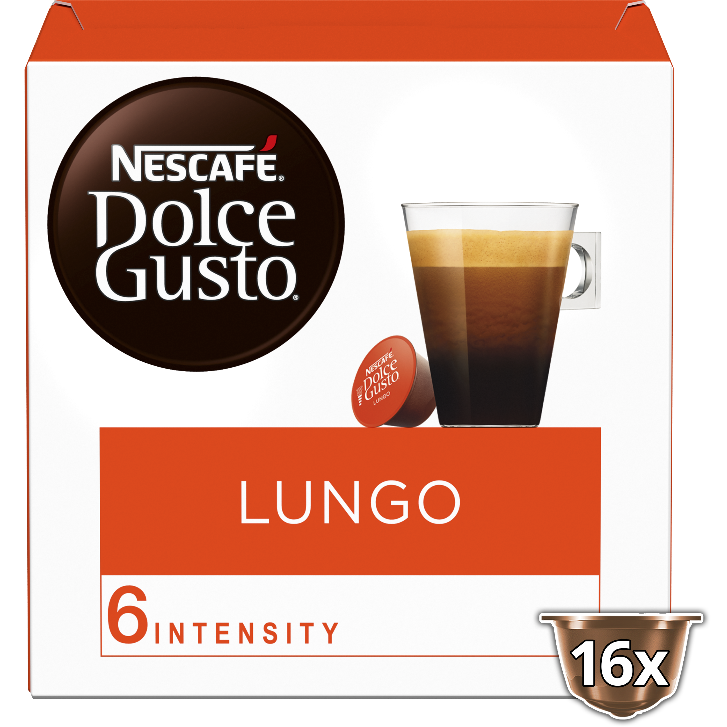 Dolce Gusto® Lungo Cápsulas