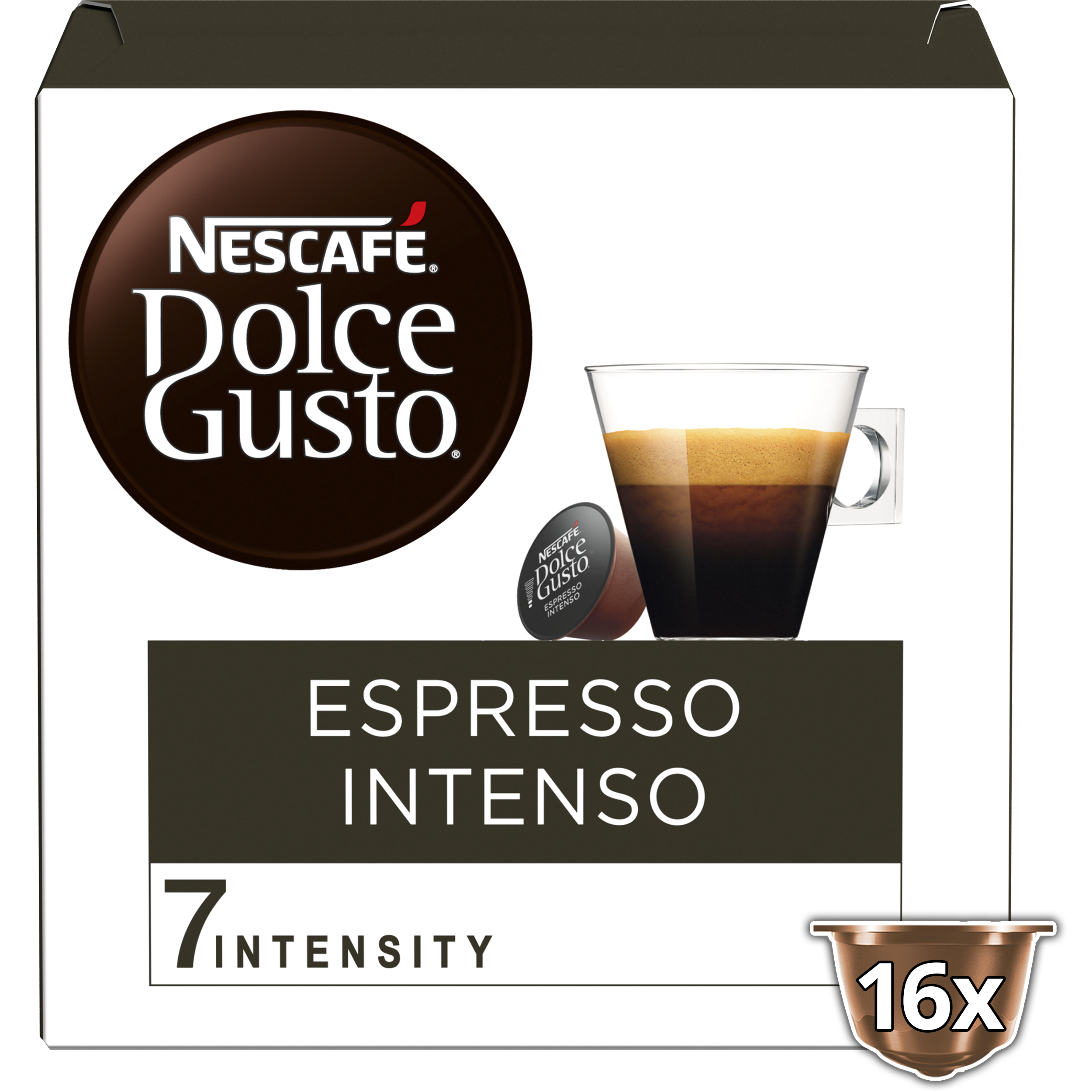 Variedad de cápsulas de café NESCAFE DOLCE GUSTO