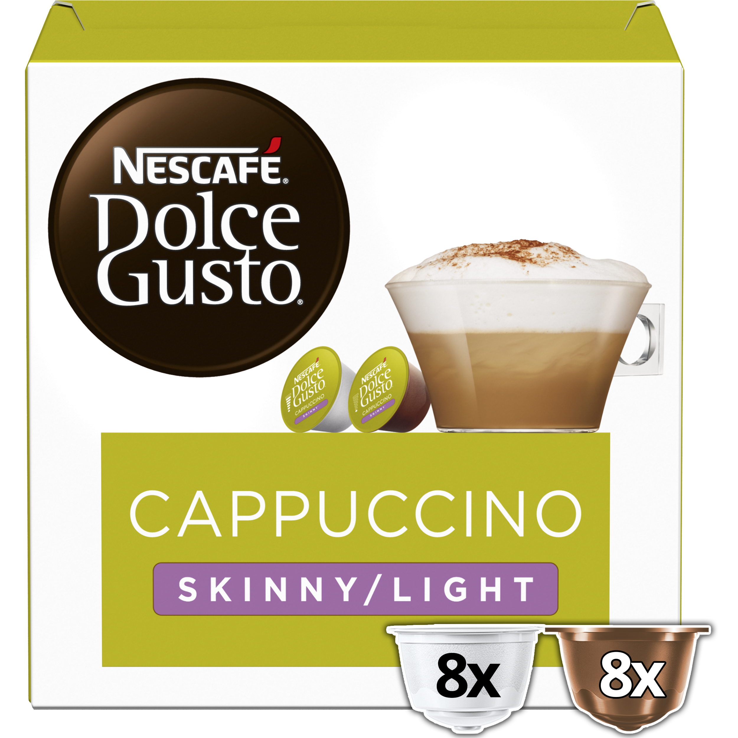 Cappuccino Skinny Capsulas Dolce Gusto