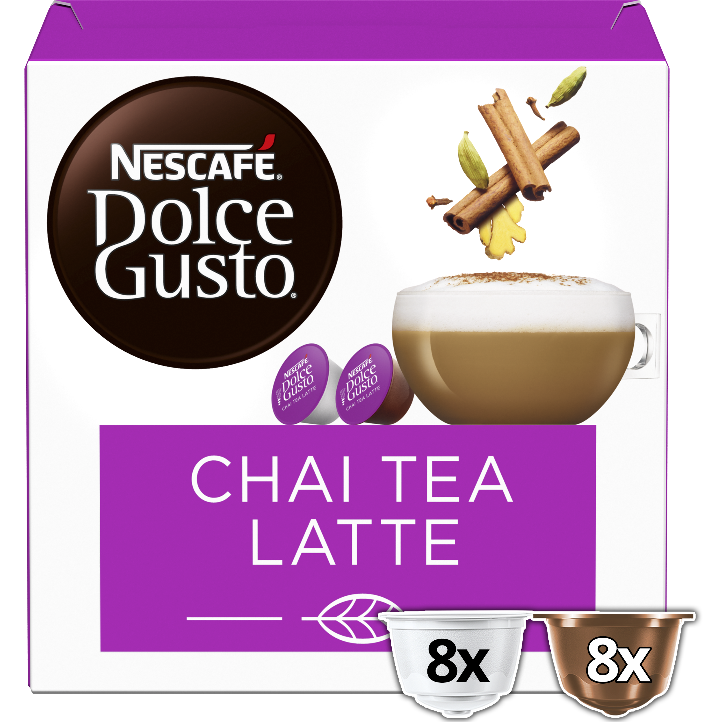 Cápsulas Té Chai Dolce Gusto® Latte