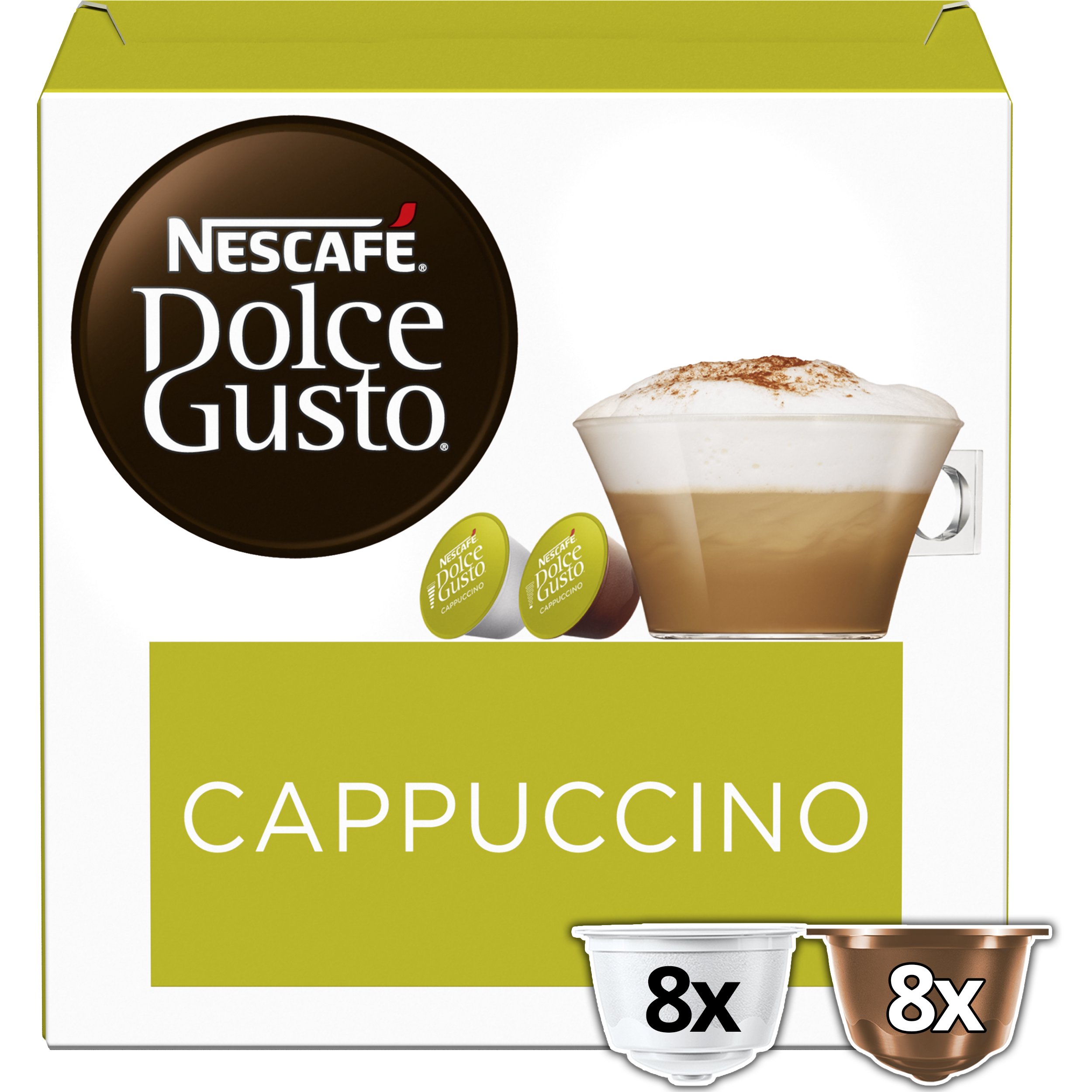 Cappuccino Dolce Gusto® Cápsulas