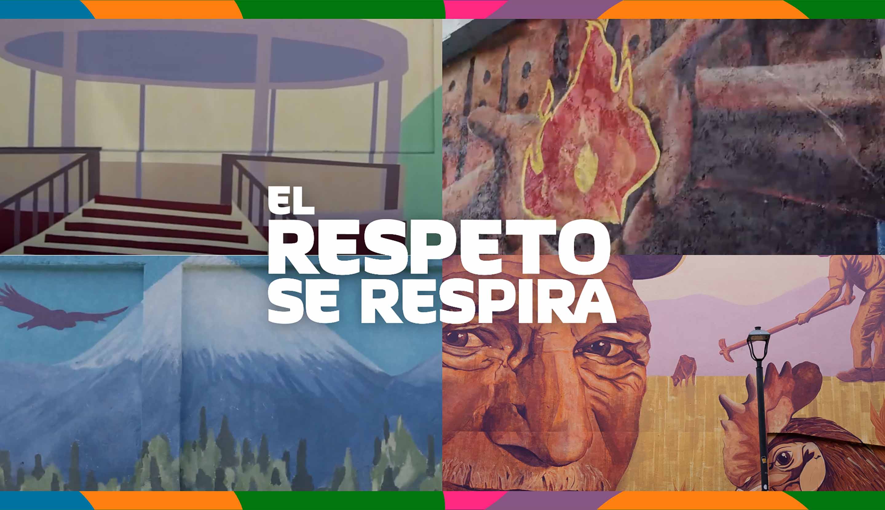 El Respeto Se Respira | 10 Murales hechos con pintura que absorbe CO2