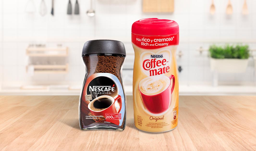 Nescafé Tradición y Coffee Mate