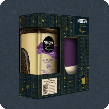 Cris y unos de sus Nescafé favoritos Fina Selección Alta Rica