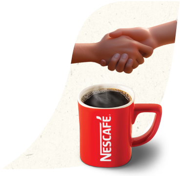 Mati dando la mano a sus compañeros de viaje en esta aventura hacia los cafetales de Colombia