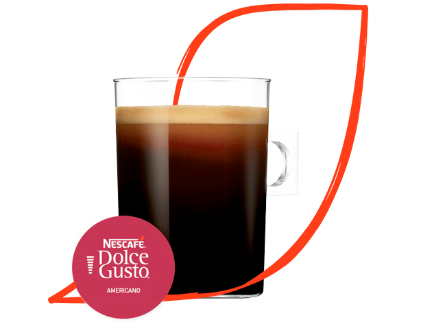 Taza de Nescafé Dolce Gusto Americano