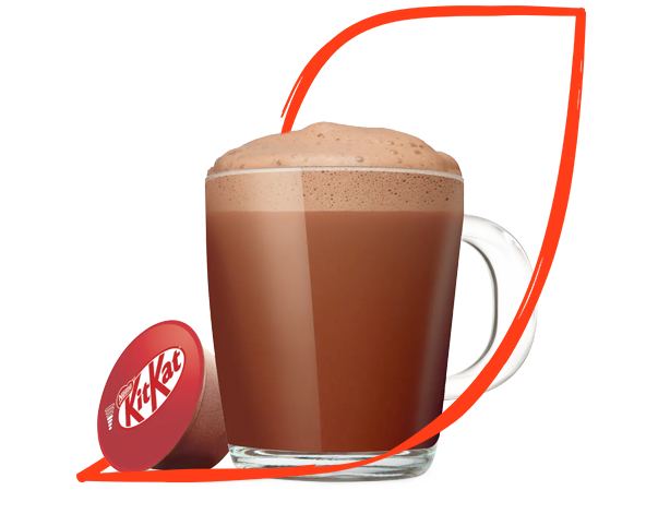Taza de Nescafé Dolce Gusto KitKat