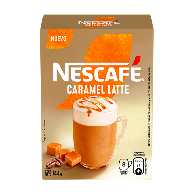  Nescafé Caramel Latte en Sobres
