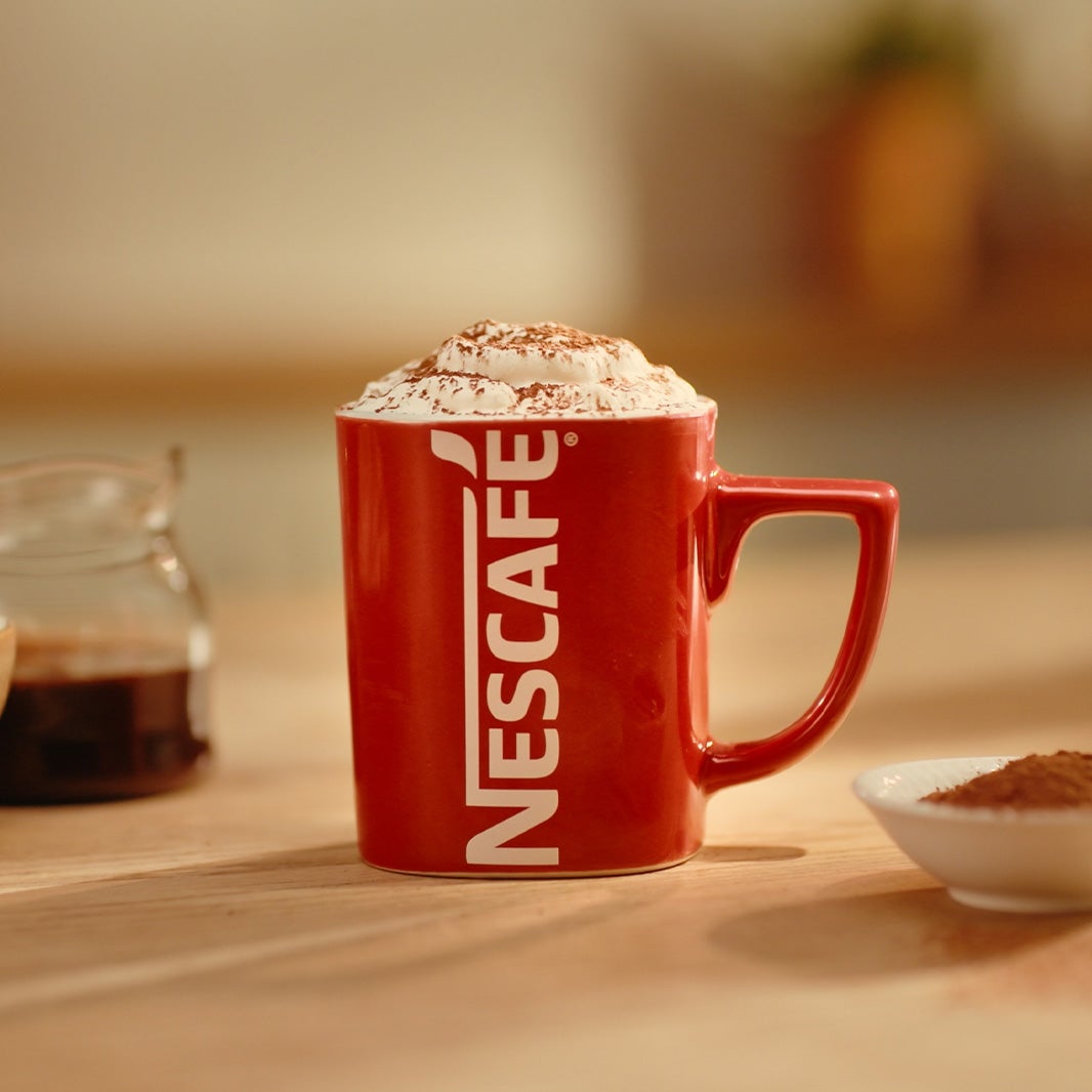 Café Moka en taza de Nescafé