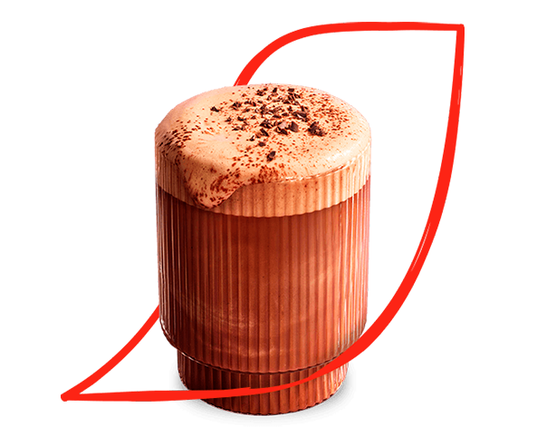 NESCAFÉ® Brownie Caramel Mocha cup
