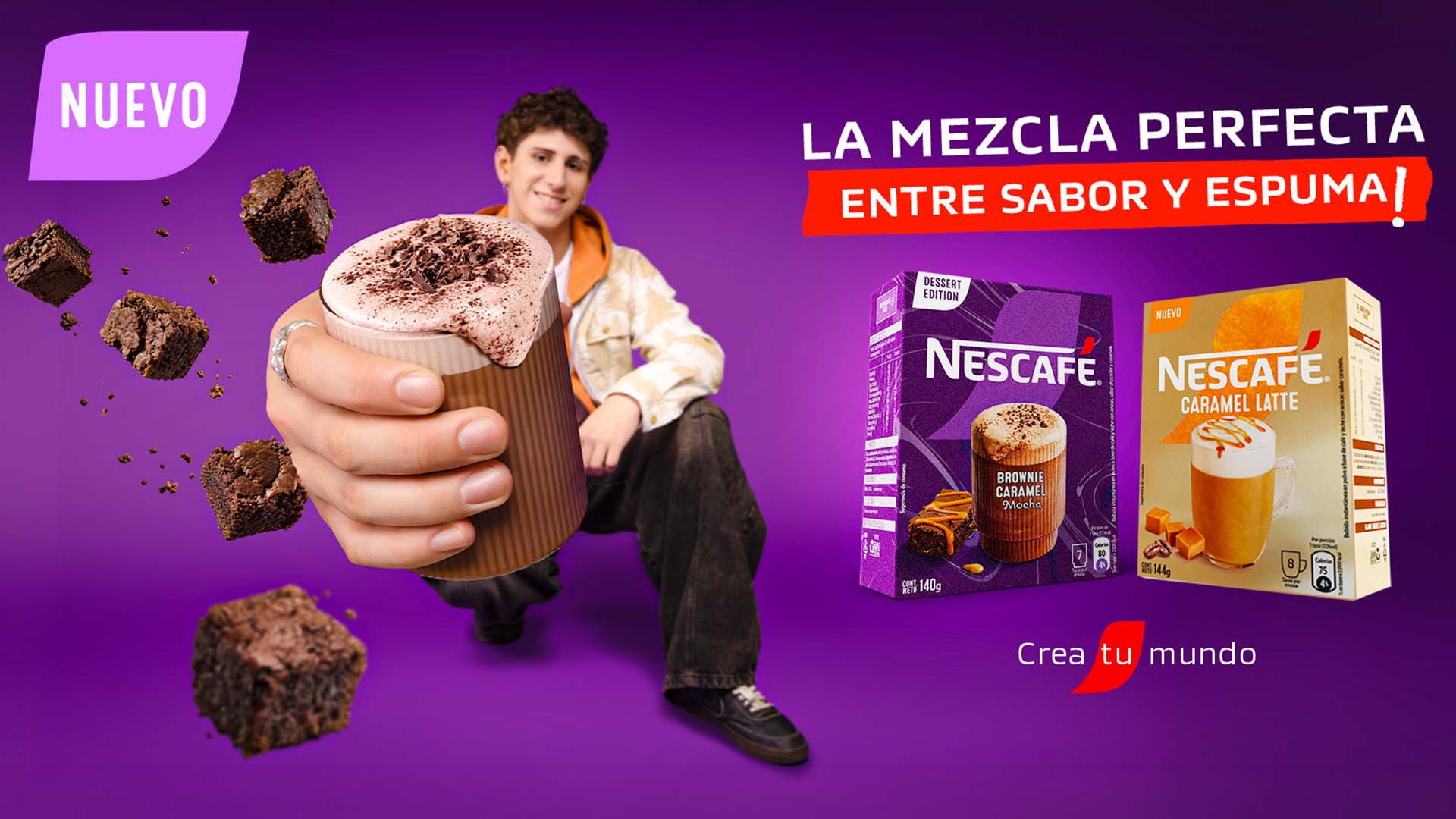 la mezcla perfecta entre sabor y espuma!