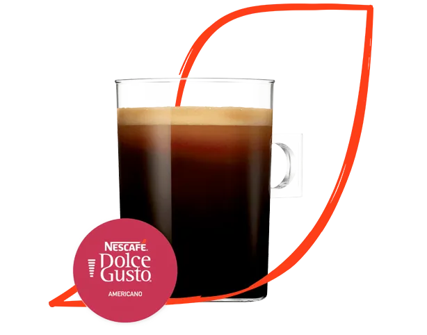 Taza de Nescafé Dolce Gusto Americano