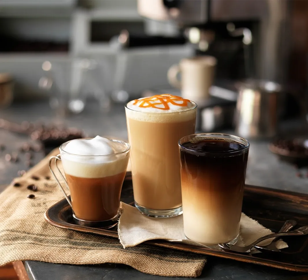 Variedades de café con sabores