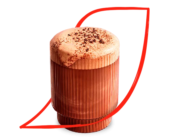 NESCAFÉ® Brownie Caramel Mocha cup