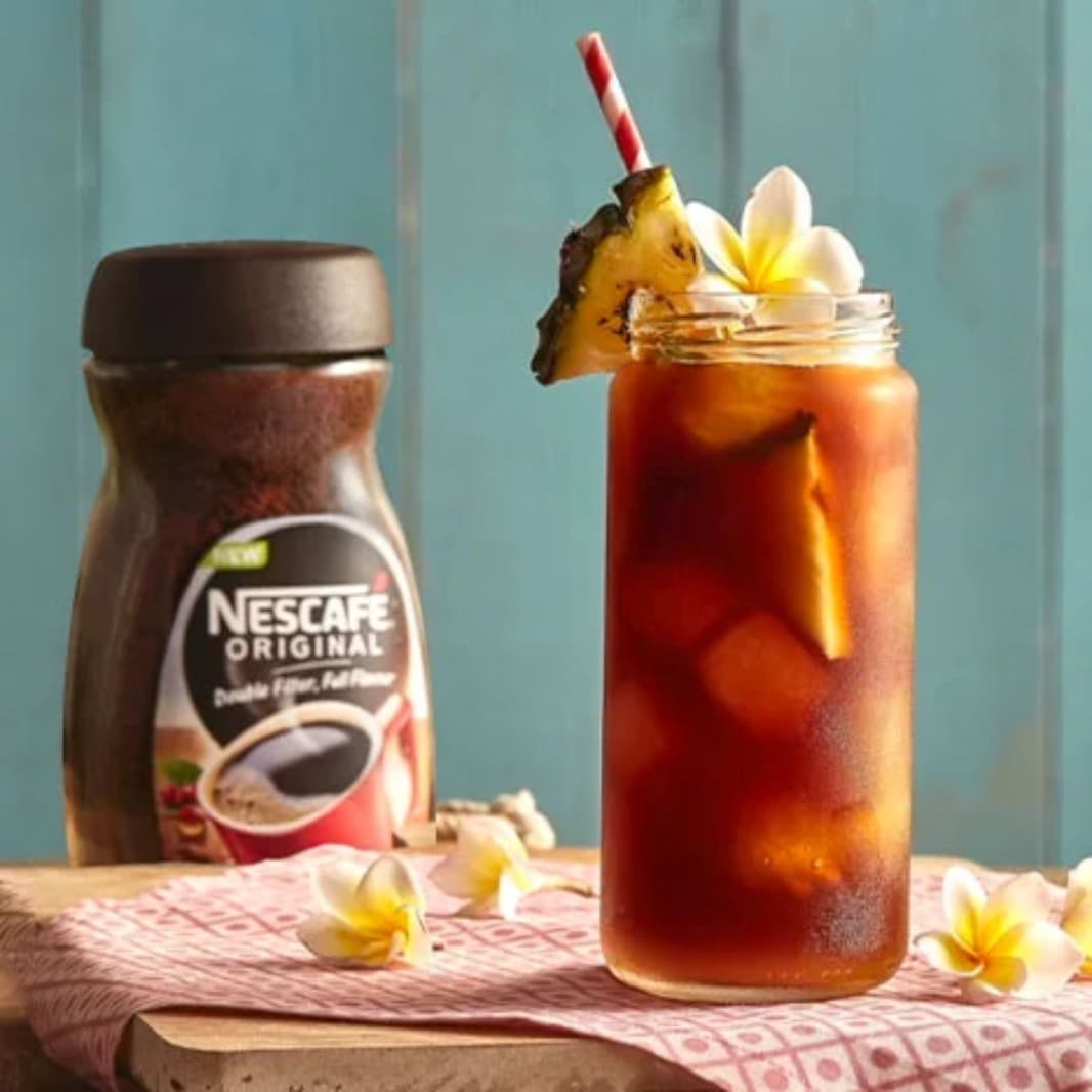 receta de cóctel tropical nescafé®