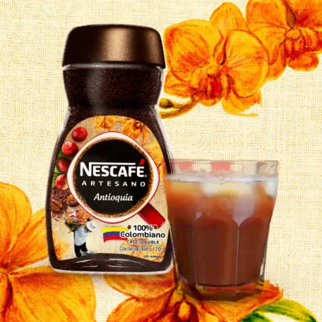 soda de maracuyá al estilo nescafé