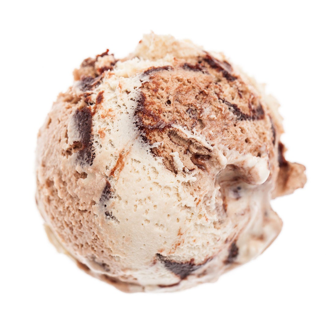 Bola de helado de café para preparar un café Liégeois