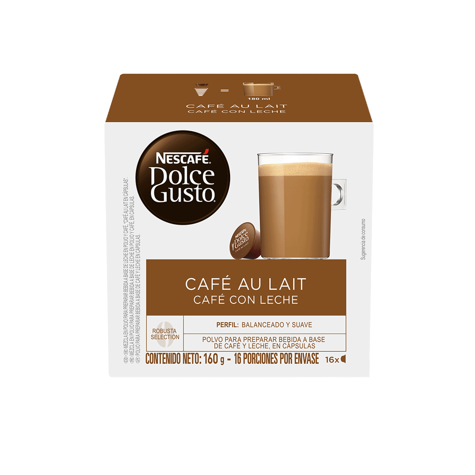 Dolce Gusto Café Au Lait pods