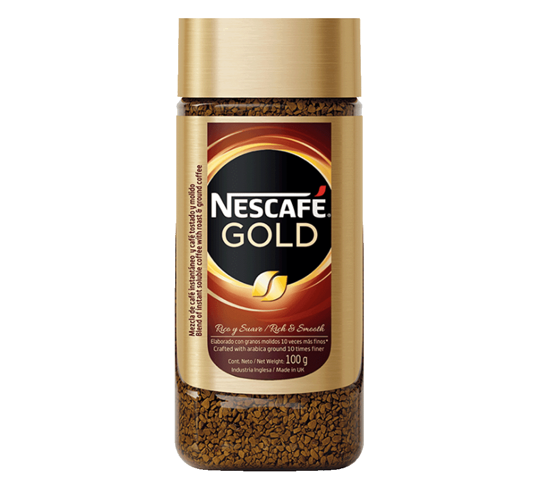 Empaque de NESCAFÉ® Gold