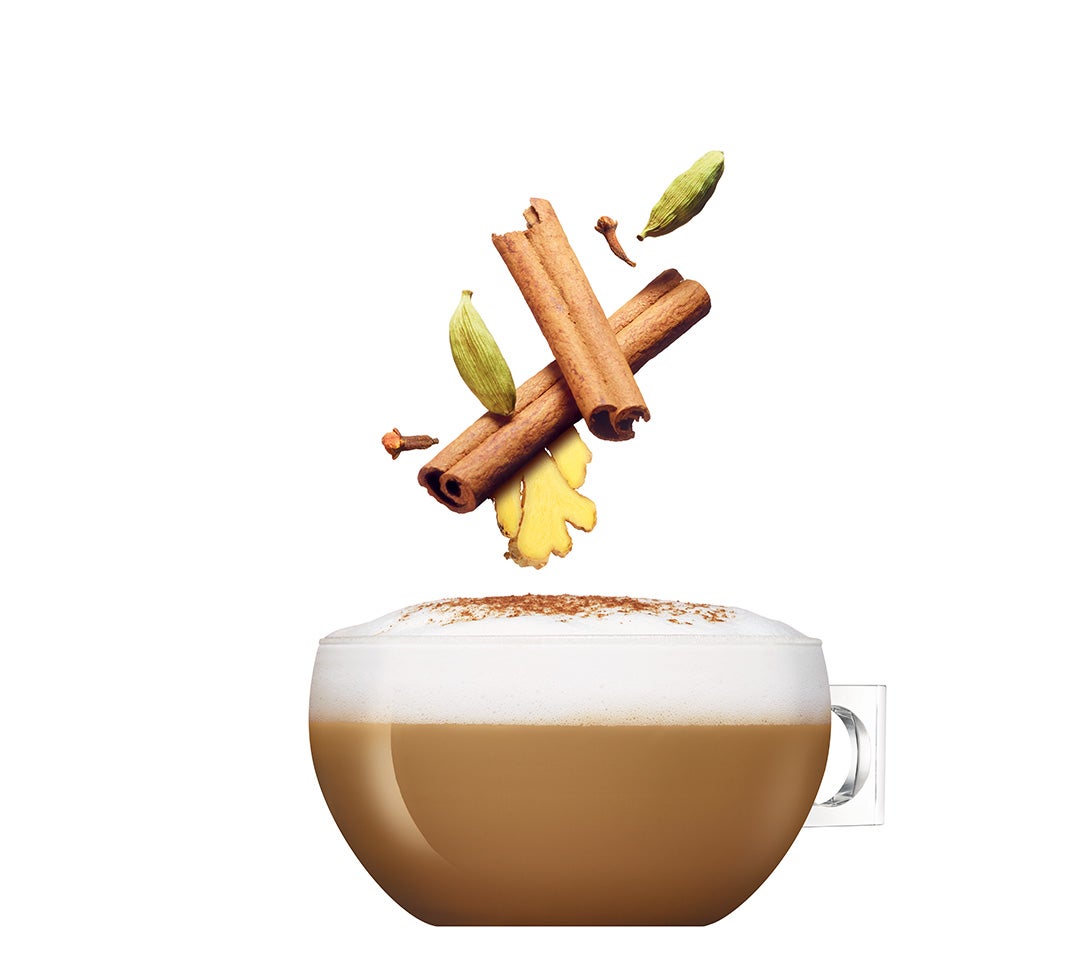 Una taza de café de temporada especial para Halloween
