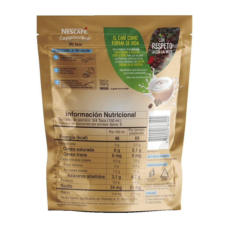 NESCAFÉ® Cappuccino mi taza