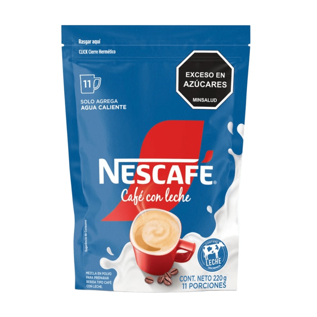 Empaque de NESCAFÉ® Café con Leche