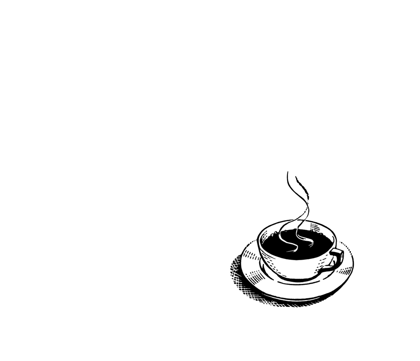 Taza de café caliente servida sobre mesa de madera
