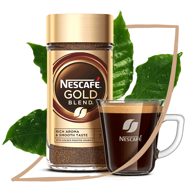 Frasco de café Nescafé Gold Blend