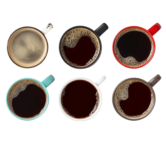 Tazas de café americano