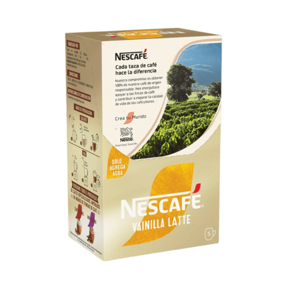NESCAFÉ® Vainilla Latte back