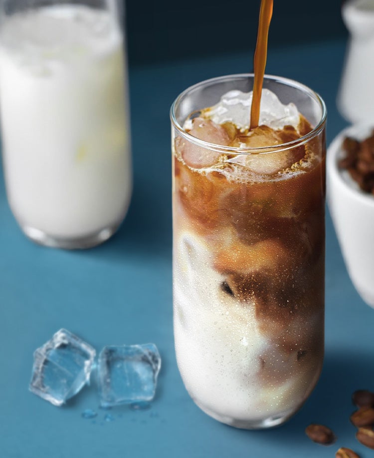 Vaso de café helado