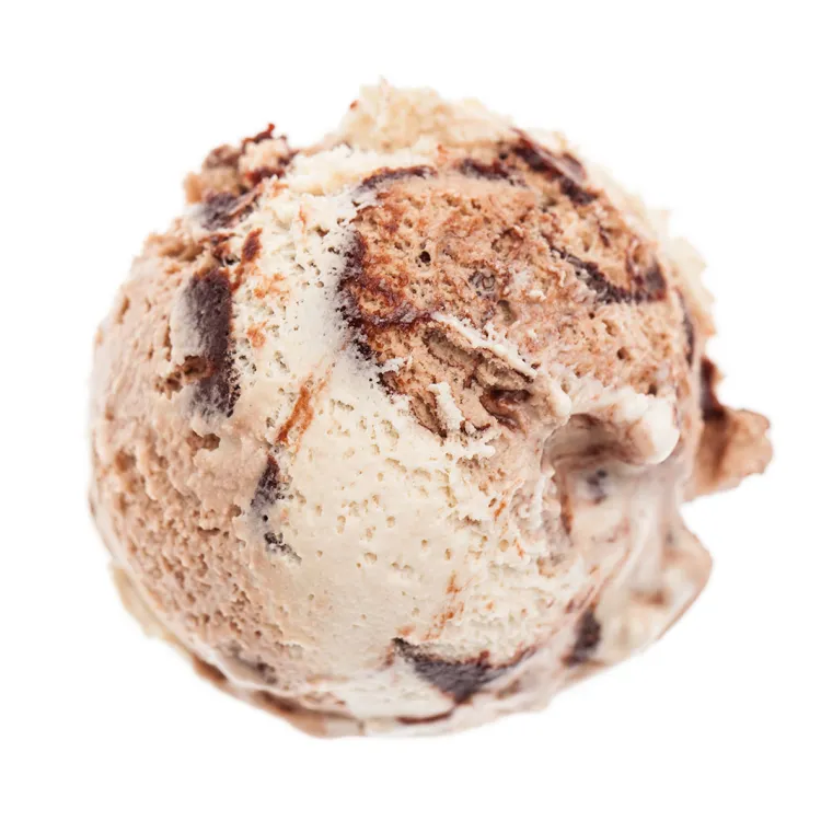 Bola de helado de café para preparar un café Liégeois