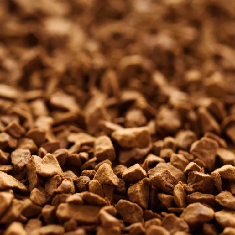 Primer plano de café soluble 