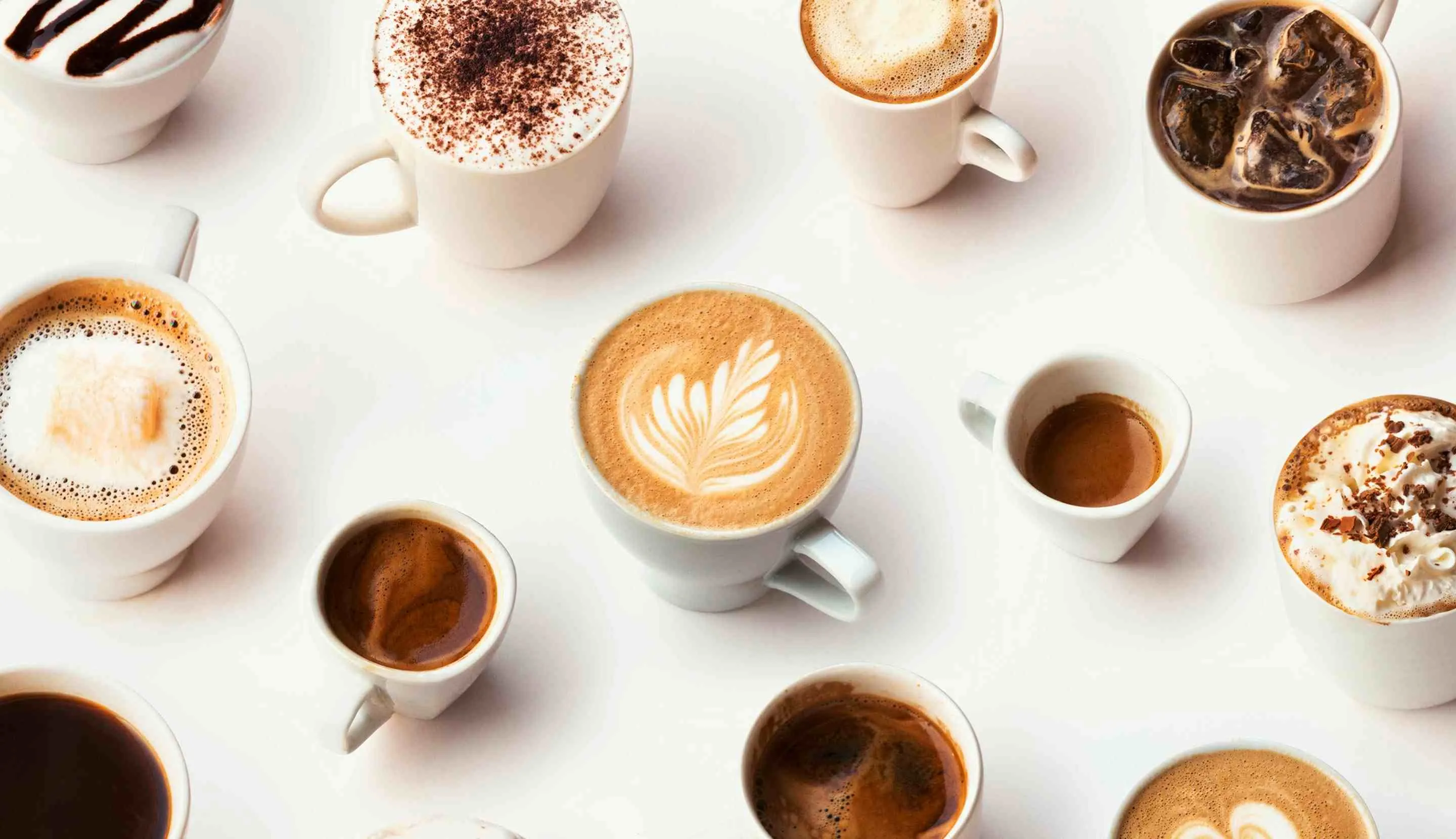 Diferentes tazas de café