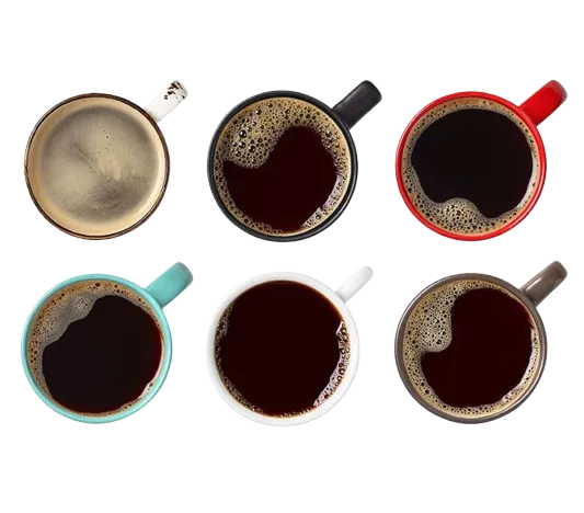 Tazas de café americano