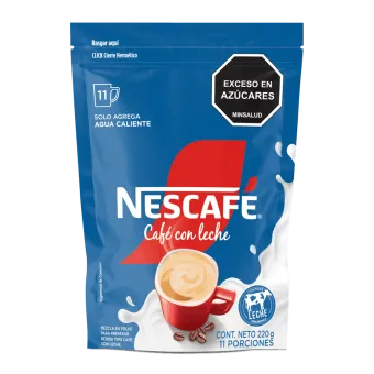 información nutricional nescafé