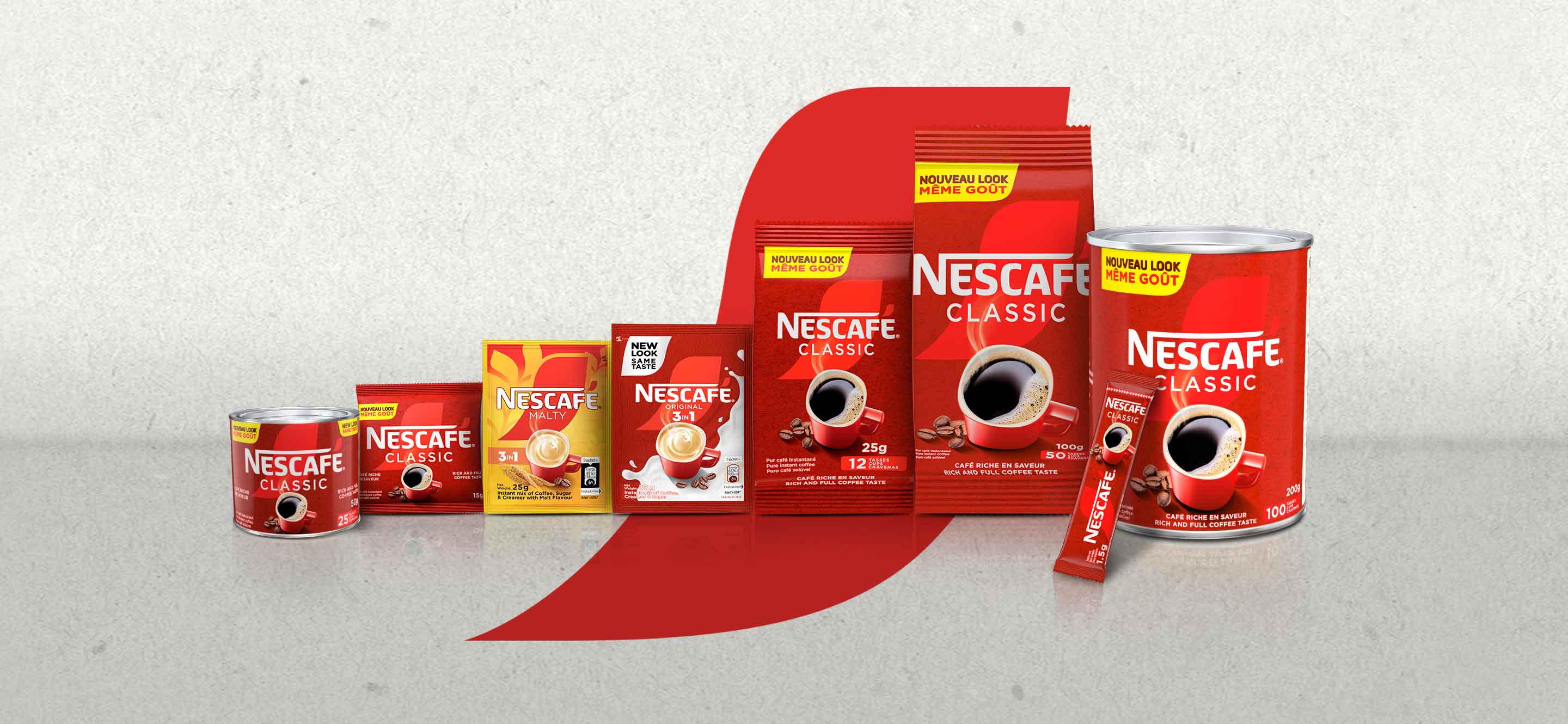 NEW DRIP, SAME NESCAFÉ DELIGHT​