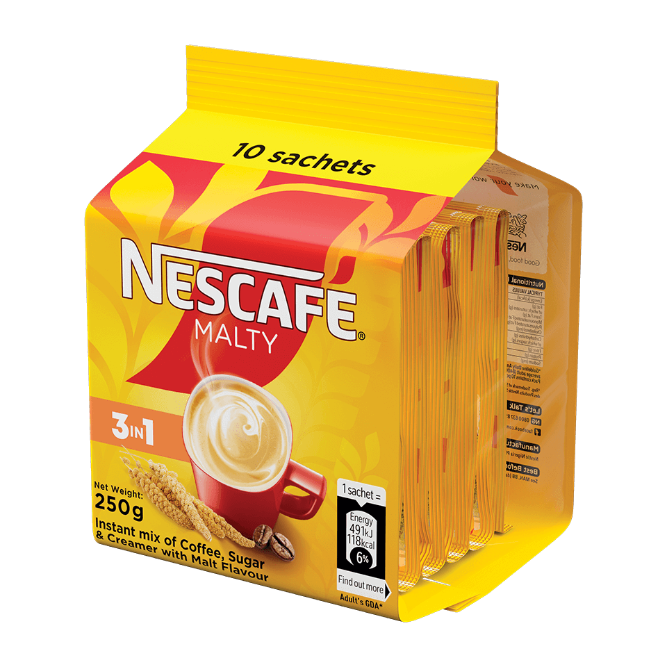 NESCAFE Malty 3in1 250g Pouch