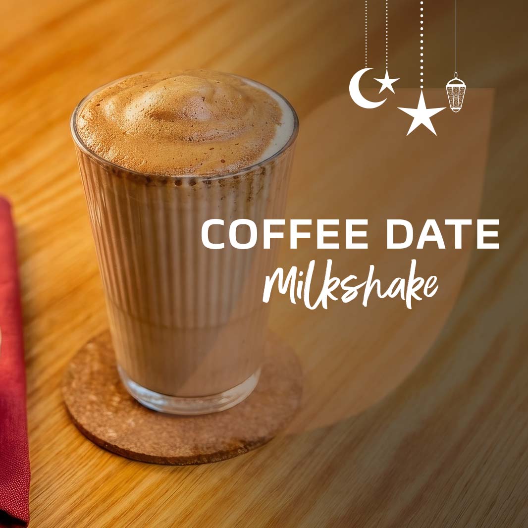 Coffee Date Milkshake recipe
