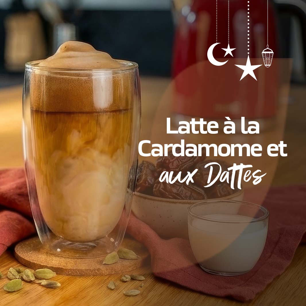 Latte à la Cardamome et aux Dattes