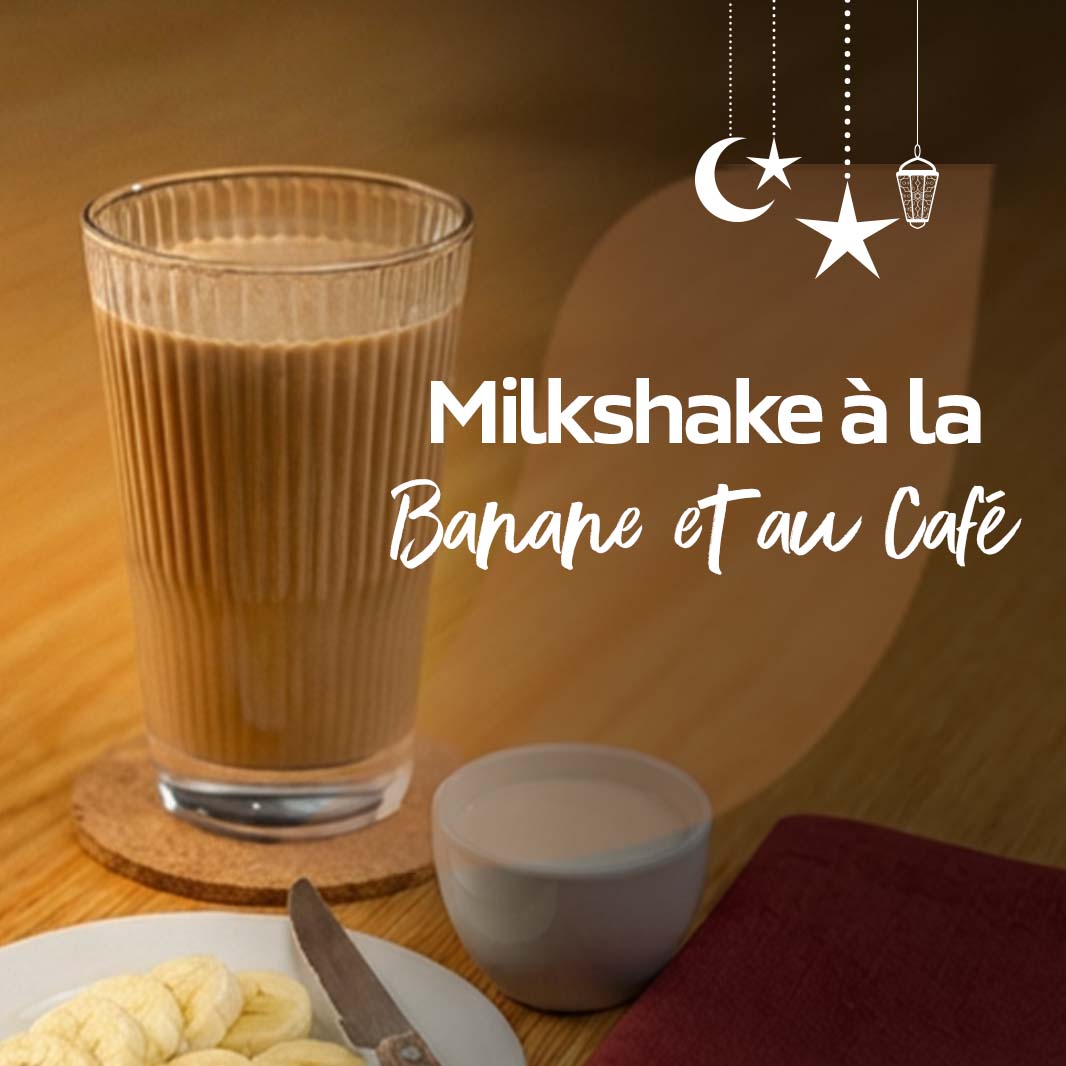 Milkshake à la Banane et au Café