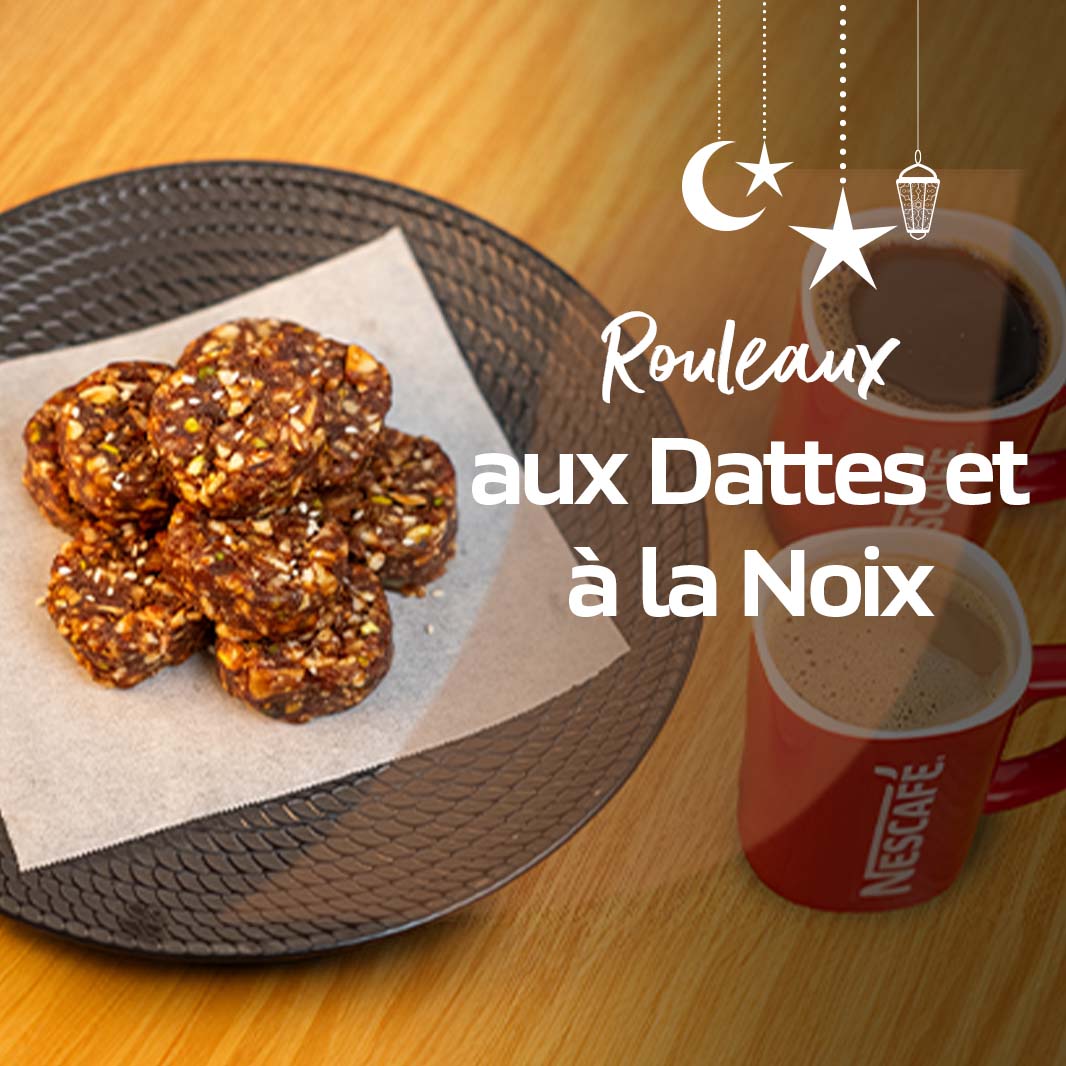 Rouleaux aux Dattes et à la Noix