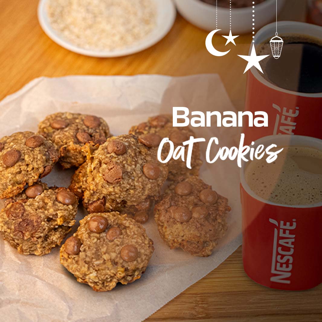 Banana Oat Cookies recipe