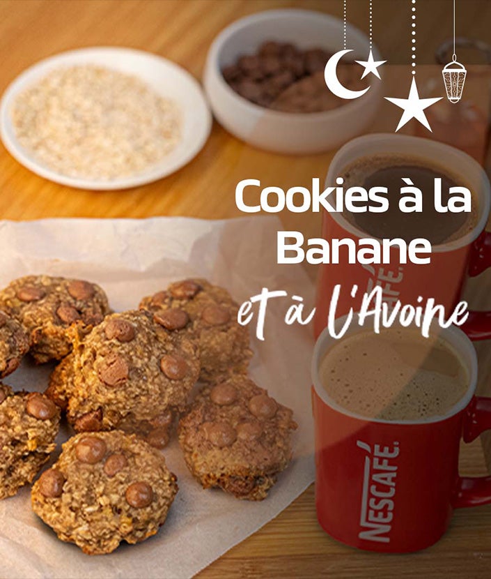 Cookies à la Banane et à l'Avoine