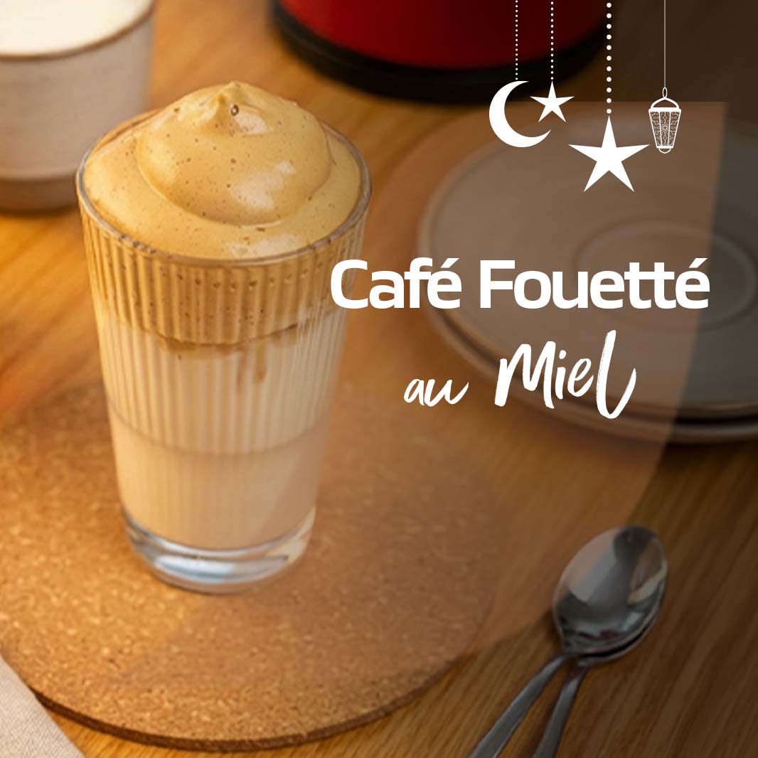 Café Fouetté au Miel
