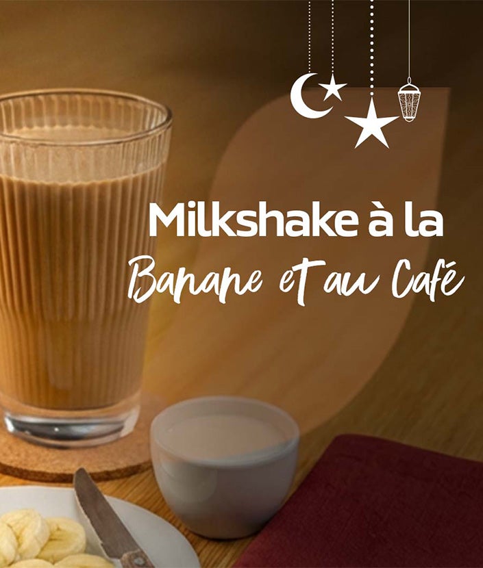 Milkshake à la Banane et au Café