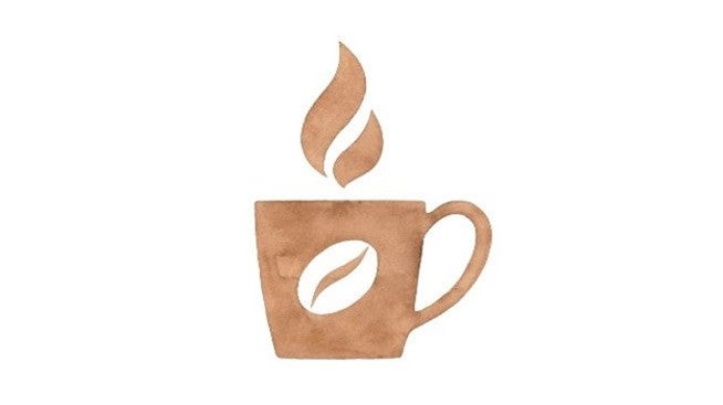 Coffee painting for beginners